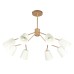 SLE155902-08 Светильник потолочный Золотистый/Белый E14 8*40W MARIO