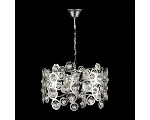 SL1103.103.08 Светильник подвесной ST-Luce Хром/Прозрачный,Хром E14 8*60W LETINA