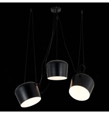 SLE120643-03.1 Светильник подвесной Черный/Черный E27 3*40W TRIESTE