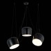 SLE120643-03.1 Светильник подвесной Черный/Черный E27 3*40W TRIESTE