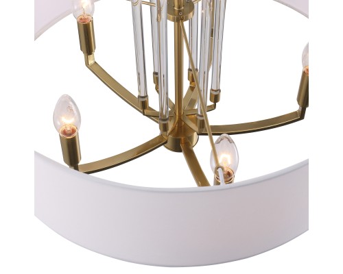 SL1403.303.05 Люстра подвесная ST-Luce Латунь/Прозрачный E27*5 40W ОПАЛ