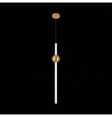 SL1222.213.01 Светильник подвесной ST-Luce Золотистый/Золотистый, Белый LED 1*18W 4000K ANGURRA