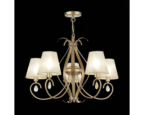 SLE111403-05 Светильник подвесной Шампань/Шампань E14 5*40W FOGGIA