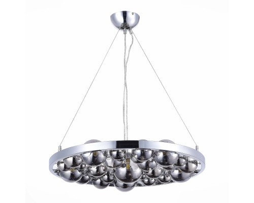 SL1510.103.06 Люстра подвесная ST-Luce Хром/Дымчатый G9 6*5W OLMI