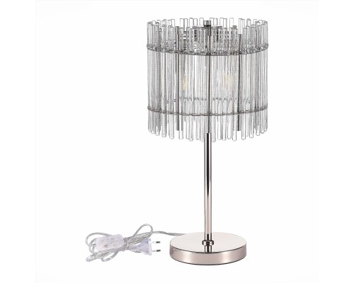 SL1656.104.03 Прикроватная лампа ST-Luce Никель/Прозрачный E14 3*40W ЭПИКА