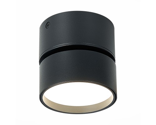ST651.442.09 Светильник потолочный поворотный Черный LED 1*9W 4000K 720Lm Ra>90 120° IP20 D85xH87 17 Накладные светильники