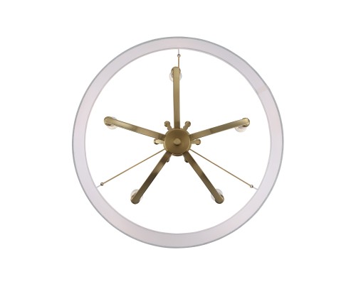 SL1403.303.05 Люстра подвесная ST-Luce Латунь/Прозрачный E27*5 40W ОПАЛ