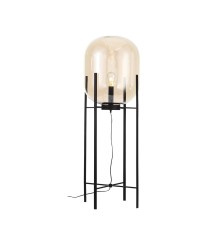 SL1050.525.01 Торшер ST-Luce Черный/Коньячный E27 1*40W (из 2-х коробок) БУРАСКА