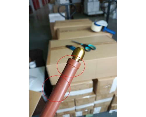 utsenka-SL6225.303.06 Светильник подвесной ST-Luce Латунь/Терракотовый, Белый LED 6*5W 3000K BRICK