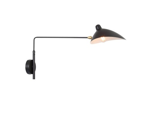 SL305.401.01 Бра ST-Luce Черный/Черный, Белый E27 1*60W SPRUZZO