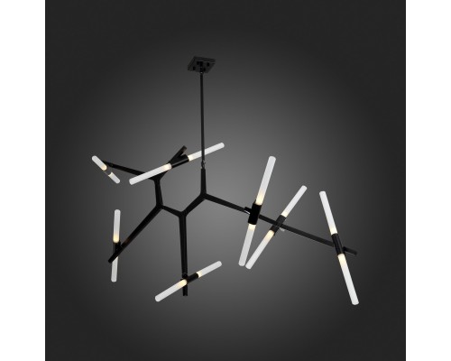 SL947.402.14 Люстра потолочная ST-Luce Черный/Белый G9 14*5W LACONICITA