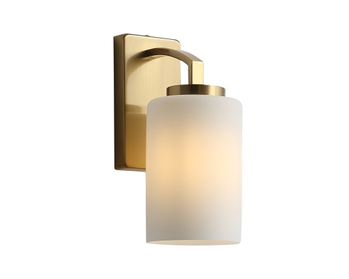 SL1403.301.01 Светильник настенный ST-Luce Латунь/Прозрачный E27*1 40W ОПАЛ