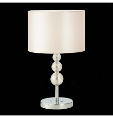 SLE105704-01 Прикроватная лампа Хром/Светло-бежевый E14 1*40W RAMER
