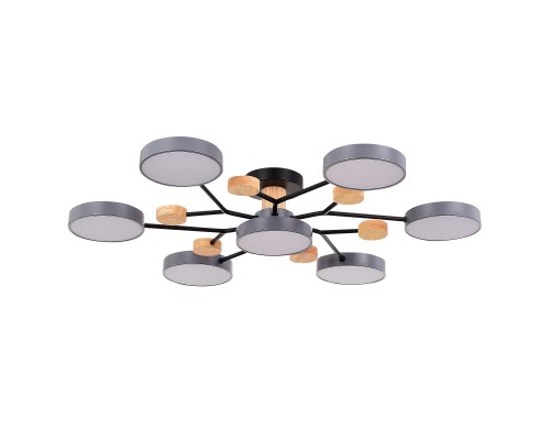 SLE6006-702-07 Светильник потолочный Серый/Серый LED 7*12W 3000K/4500K/6000K FAEMA