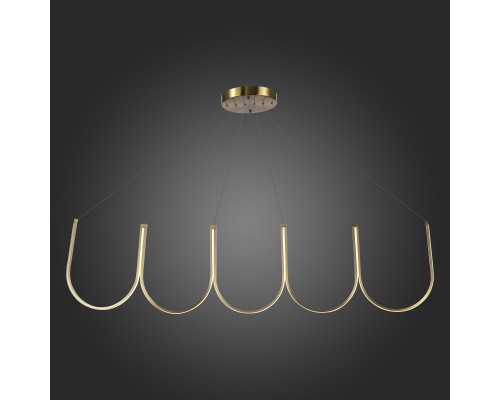 SL6202.213.01 Светильник подвесной ST-Luce Золотистый LED 1*68W 3000K HEIT