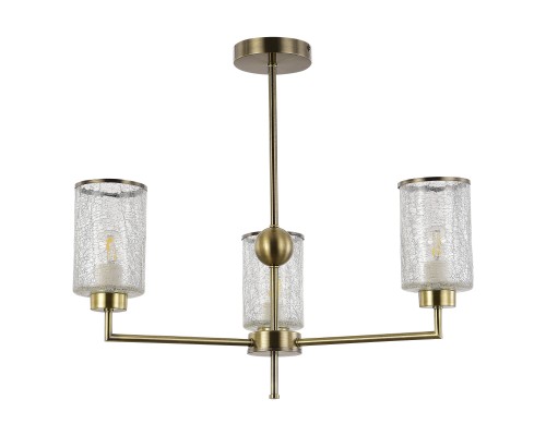 SLE1046-302-03 Светильник потолочный Бронза/Прозрачный E27 3*60W VESTRE