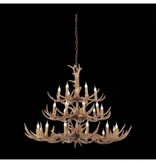 SL153.703.27 Люстра подвесная ST-Luce Светло-коричневый E14 27*40W (из 3-х коробок) RENNA