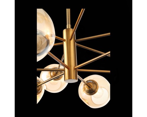 SL1500.203.12 Светильник подвесной ST-Luce Золотистый/Янтарный E14 12*40W FOVIA