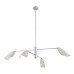 SLE1254-103-04 Светильник подвесной Серебристый/Белый E14 4*60W ALTON