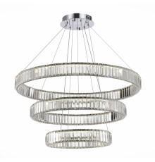 SL1622.103.03 Люстра подвесная ST-Luce Хром/Прозрачный LED 1*122W 4000K ТИВОЛИ