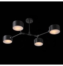 SLE183402-04 Светильник потолочный Черный/Черный E14 4*60W GIMENTO