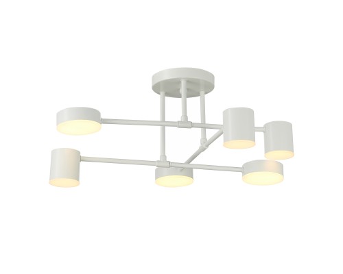 SLE201052-06 Светильник потолочный Белый/Белый LED 6*7W 4000K НОБЕЛЬ