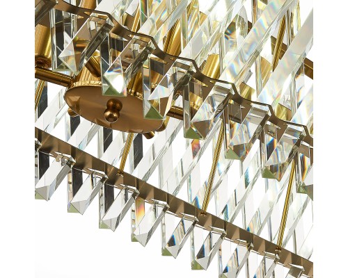 SL1170.303.12 Светильник подвесной ST-Luce Латунь/Прозрачный E14 12*40W FABIO