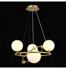 SLE2210-203-04 Светильник подвесной Золотой/Белый G9 LED 4*5W ARTU