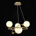 SLE2210-203-04 Светильник подвесной Золотой/Белый G9 LED 4*5W ARTU