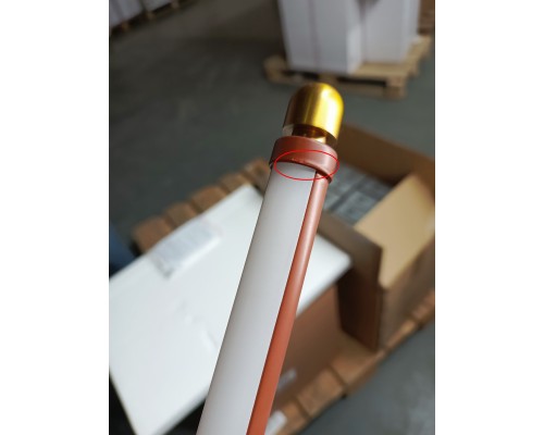 utsenka-SL6225.303.10 Светильник подвесной ST-Luce Латунь/Терракотовый, Белый LED 10*6,5W 3000K BRICK