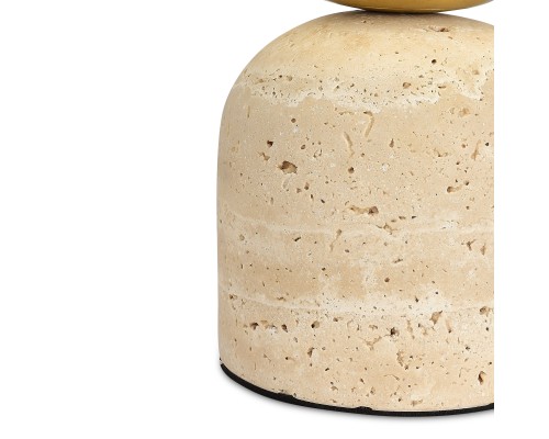 SL1191.704.01 Прикроватная лампа ST-Luce травертиновый/белый G9 LED 1*5W NEBULA