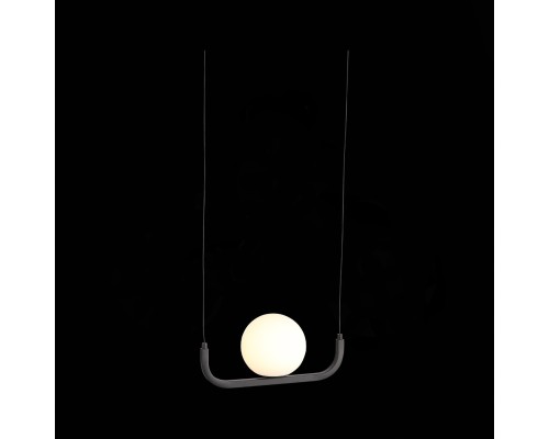 SL1581.403.01 Светильник подвесной ST-Luce Черный/Белый LED 1*8W 3200K BOTELLI