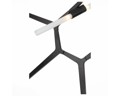 SL947.402.14 Люстра потолочная ST-Luce Черный/Белый G9 14*5W LACONICITA