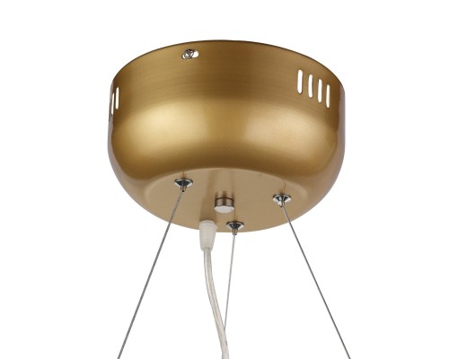 SL411.233.45 Люстра подвесная ST-Luce Золотистый/Прозрачный G4 45*1,5W RICCARDO