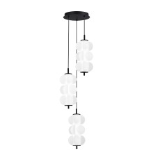 SL6121.403.03 Светильник подвесной ST-Luce Черный/Белый LED 3*8W 3000K TALISMAN