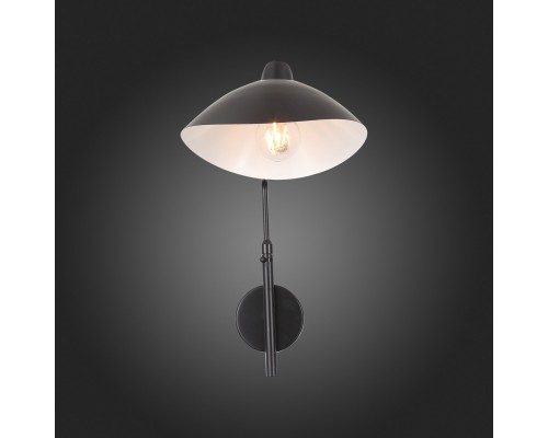 SL305.401.01 Бра ST-Luce Черный/Черный, Белый E27 1*60W SPRUZZO