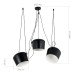 SLE120643-03.1 Светильник подвесной Черный/Черный E27 3*40W TRIESTE