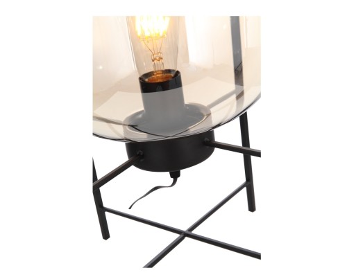 SL1050.505.01 Прикроватная лампа ST-Luce Черный/Коньячный E27 1*40W (из 2-х коробок) BURASCA