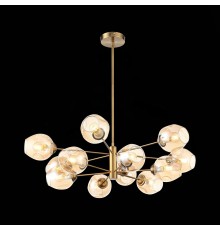 SL1500.203.12 Светильник подвесной ST-Luce Золотистый/Янтарный E14 12*40W FOVIA