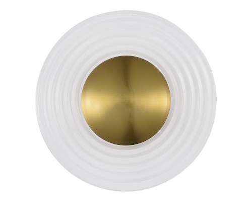 SL6125.301.01 Светильник настенный ST-Luce Латунь/Прозрачный LED 1*6W 3000K МУН