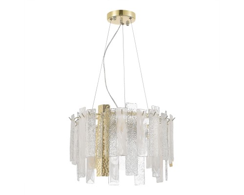 SL1636.203.06 Люстра подвесная ST-Luce Золотистый/Белый, Золотистый E14 6*40W СКОЛАРЕ