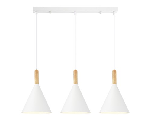 SLE1255-503-03 Светильник подвесной Белый/Белый E27 3*40W ARKET