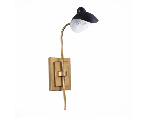 SL1801.301.01 Бра ST-Luce Античная бронза/Черный E14 1*60W MINNE