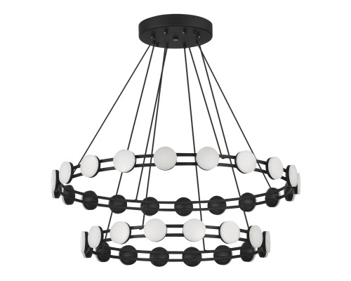 SL6610.403.36 Светильник подвесной ST-Luce черный/белый LED 1*70W 4000K MONRO