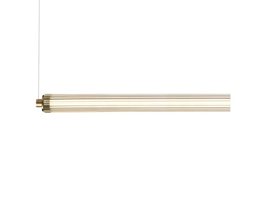 SL6224.313.01 Светильник подвесной ST-Luce Латунь/Прозрачный LED 1*30W 4000K БАМБУ