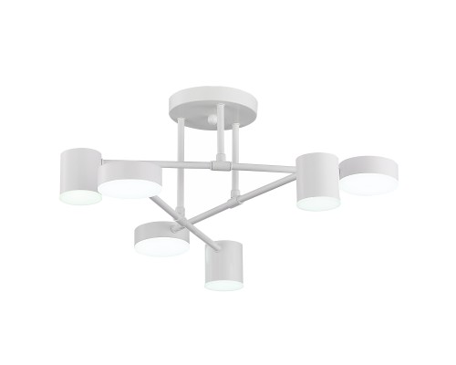 SLE201052-06 Светильник потолочный Белый/Белый LED 6*7W 4000K НОБЕЛЬ