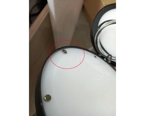 utsenka-SL6508.403.01 Светильник подвесной ST-Luce Черный/Белый LED 1*60W 4000K RIO