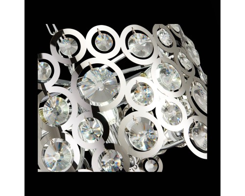 SL1103.103.08 Светильник подвесной ST-Luce Хром/Прозрачный,Хром E14 8*60W LETINA