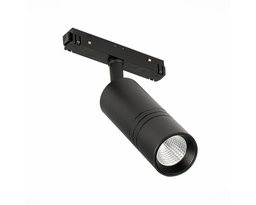 Магнитный трековый светильник Черный LED 1*18W 3000K 1 530Lm Ra>90 36° IP20 L-xW60xH148 СКАЙЛАЙН 48V