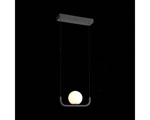 SL1581.403.01 Светильник подвесной ST-Luce Черный/Белый LED 1*8W 3200K BOTELLI